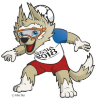 Mascote da Rússia 2018
